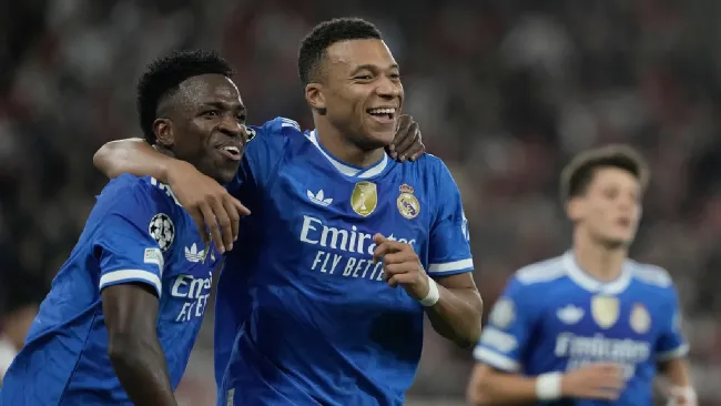 ¡Póker francés! Real Madrid derrota al Olympiacos de la mano de Kilyan Mbappé. Noticias en tiempo real