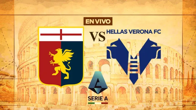 Genoa vs Hellas Verona EN VIVO Serie A Jornada 13. Noticias en tiempo real