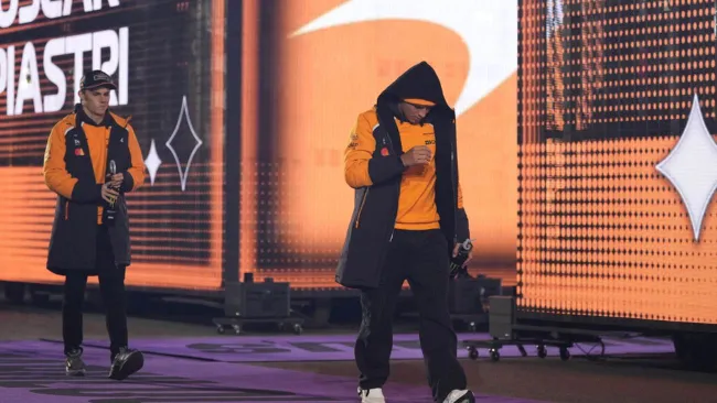 Piastri y Norris, tras ser descalificados en Las Vegas