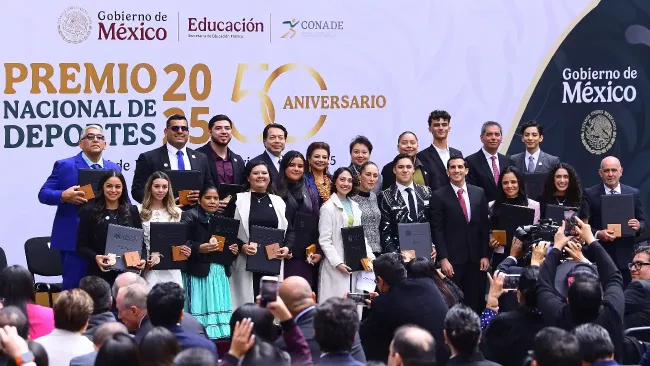 Premio Nacional del Deporte 2025: Isaac del Toro, Osmar Olvera y Uziel Muñoz destacan entre los ganadores. Noticias en tiempo real