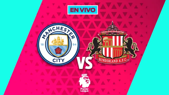 Manchester City vs Sunderland EN VIVO Premier League Jornada 15