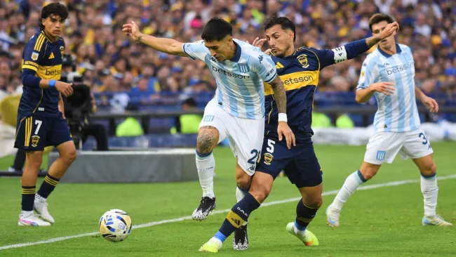 Racing eliminó a Boca del Clausura 2025