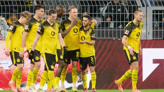 El Dortmund consiguió una victoria clave frente al Hoffenheim