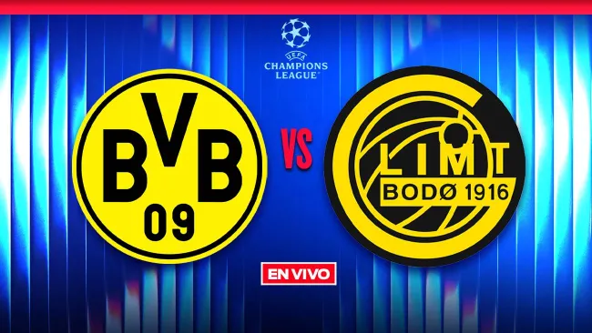 Borussia Dortmund vs Bodo Glimt EN VIVO UEFA Champions League Jornada 6            Sigue EN VIVO todas las acciones de este emocionante partido      m.zavalaMié, 10/12/2025 - 12:12                   