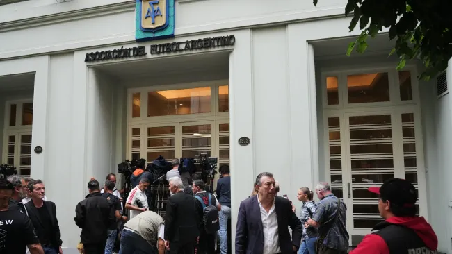 Problemas en las oficinas de la AFA