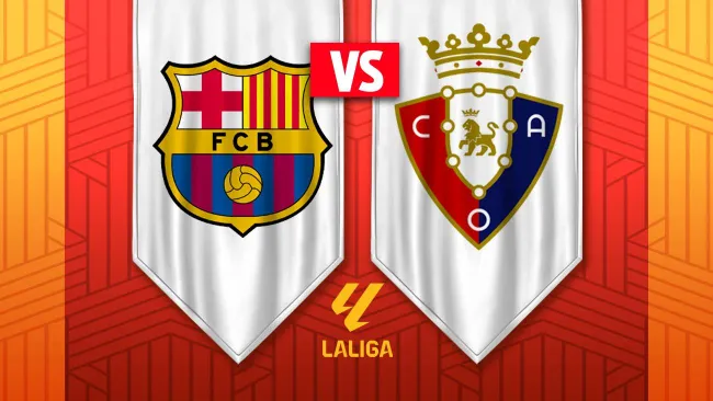 El Barça recibe al Osasuna en la siguiente jornada de LaLiga