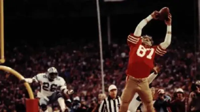 Joe Montana y Dwight Clark: la historia 'The Catch' 