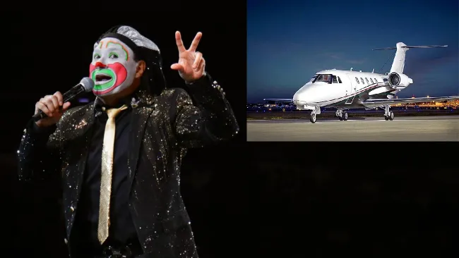 El payasito publicó un video donde explica qué pasó con su aeronave.