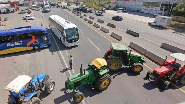 Se esperan movilizaciones masivas en carreteras, casetas y puentes internacionales.