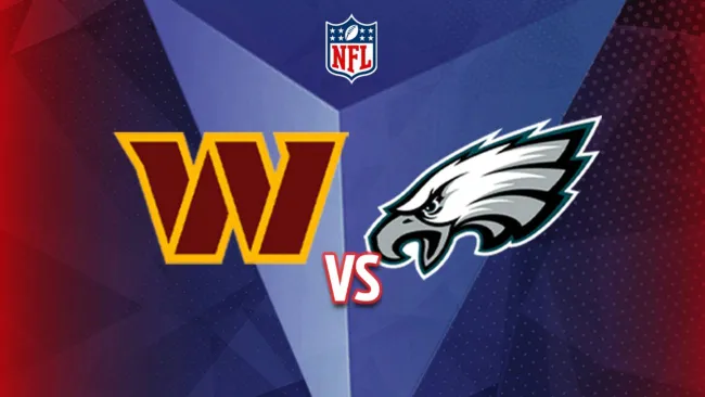 Aquí podrás ver el duelo entre Commanders y los Eagles