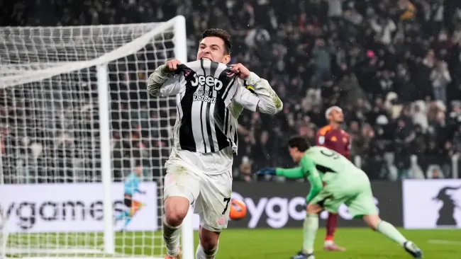 Juventus vence a Roma y se acerca a puestos de Champions League en la Serie A