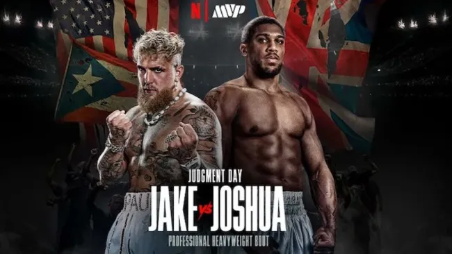 Jake Paul vs Anthony Joshua: Netflix reporta 33 millones de espectadores durante el combate