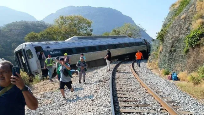 Descarrila el Tren Interoceánico en el Istmo de Tehuantepec