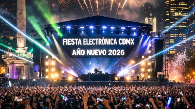 Año Nuevo 2026 en CDMX: fecha, horario y lineup de la fiesta electrónica más grande del mundo