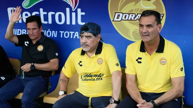 El día que Mario García ‘sudó’ ante Maradona