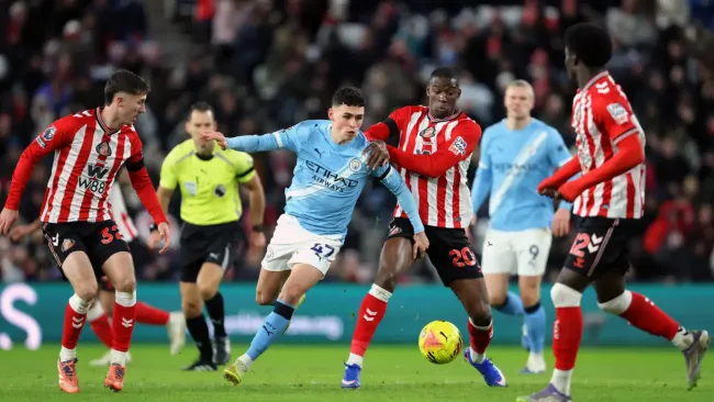 Manchester City empata sin goles ante Sunderland y Arsenal se ilusiona con el título 