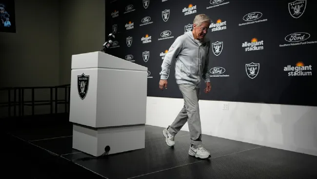 ¡Otro más! Las Vegas Raiders despiden a Pete Carroll tras sólo una temporada