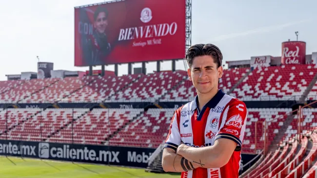 Santiago Muñoz es el nuevo delantero de Atlético San Luis