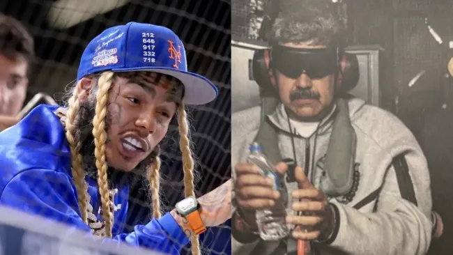 Tekashi 6ix9ine se entrega a prisión en Nueva York y presume que podría coincidir con Nicolás Maduro