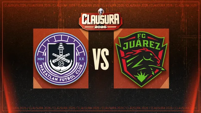Mazatlán recibe a FC Juárez en el arranque del Clausura 2026 
