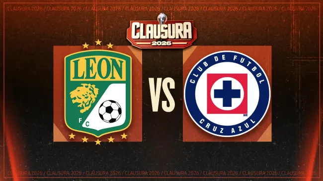 Liga MX: ¿Cuándo y dónde ver León vs Cruz Azul del Clausura 2026? 