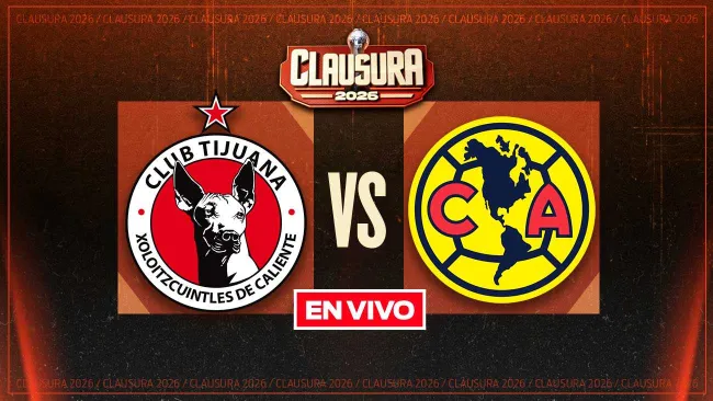 Xolos vs América EN VIVO Liga MX Clausura 2025 Jornada 1