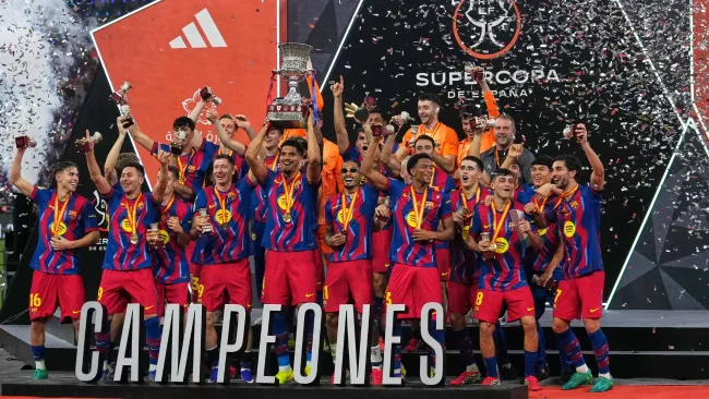 Barcelona venció al Real Madrid en la Supercopa de España