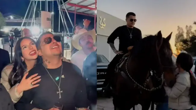 Ángela Aguilar sorprende a Christian Nodal con un regalo inesperado por su cumpleaños 27
