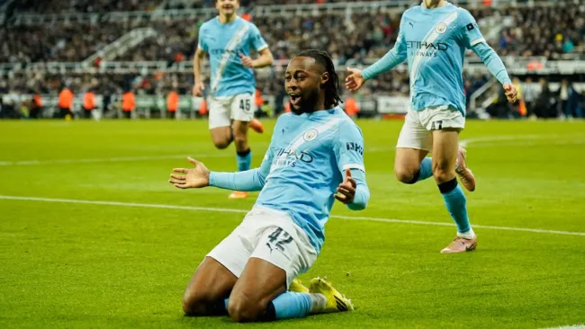 Semenyo marcó gol en la victoria del City ante el Newcastle
