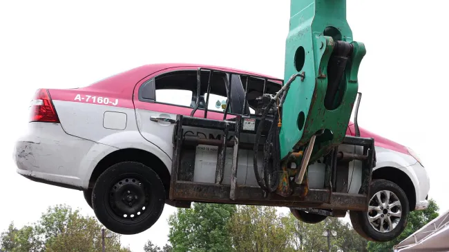 Por diversas irregularidades, las unidades han terminando en el corralón.