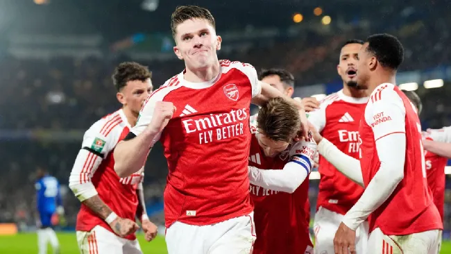 Arsenal vence a Chelsea de visita y toma ventaja en la Semifinal de la Carabao Cup