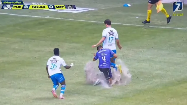 Incidente sufrido en el Estadio Cuauhtémoc