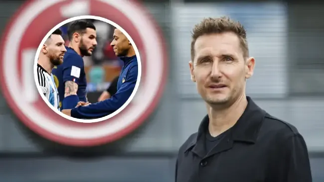 Miroslav Klose, Mbappé y Messi