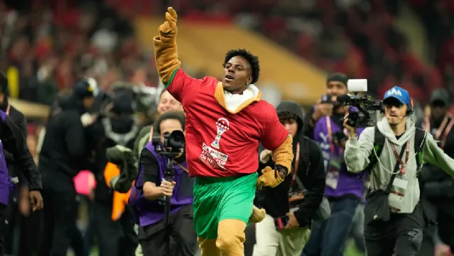 Speed en la final de la Copa Africana de Naciones