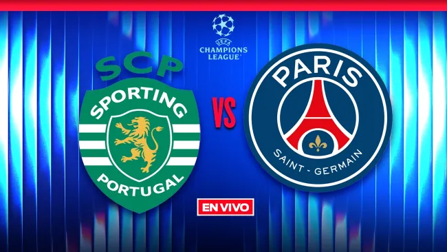 Sporting Lisboa vs Paris Saint-Germain EN VIVO Champions League Jornada 7