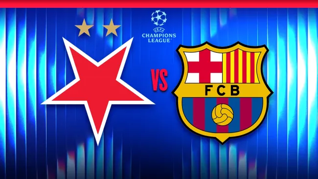Slavia Praga vs Barcelona