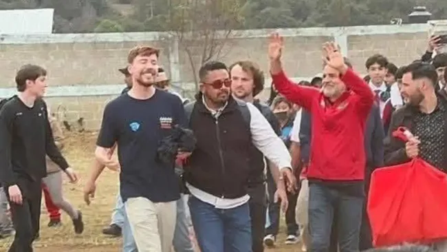 Eugenio Derbez y MrBeast sorprenden al llegar al Estado de México: ¿qué hicieron en Edomex?