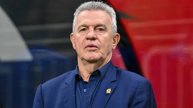 Javier Aguirre durante partido del MEXTOUR