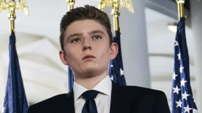 Barron Trump podría haber salvado la vida de una mujer en Reino Unido: qué se sabe