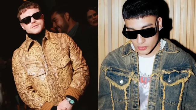 Canelo Álvarez y El Malilla brillan con estilo mexicano en la Semana de la Moda de París