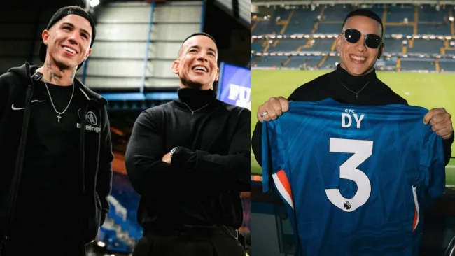¡Invitado de lujo! Daddy Yankee visitó al Chelsea y disfrutó en vivo partido de Champions