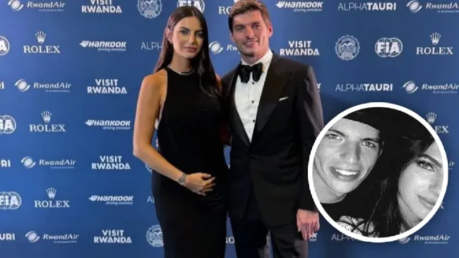 Kelly Piquet y Max Verstappen