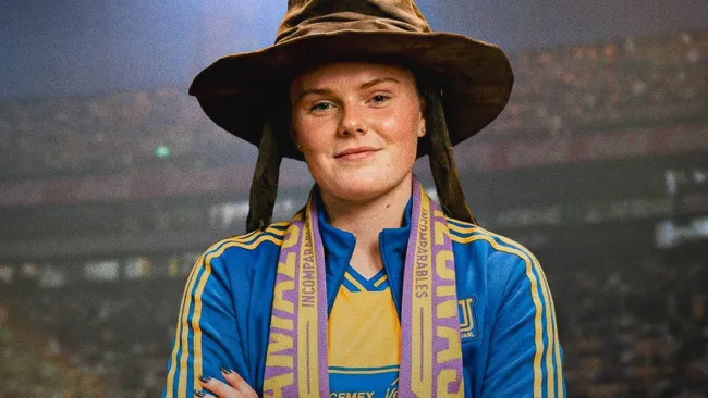 ¡De 'Hogwarts' al Volcán! Tigres Femenil presenta a Emma Watson con toque de magia
