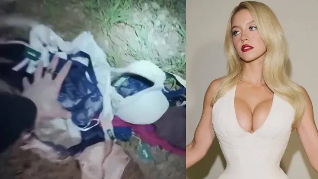 VIDEO: Acusan a Sydney Sweeney de vandalizar el icónico letrero de Hollywood