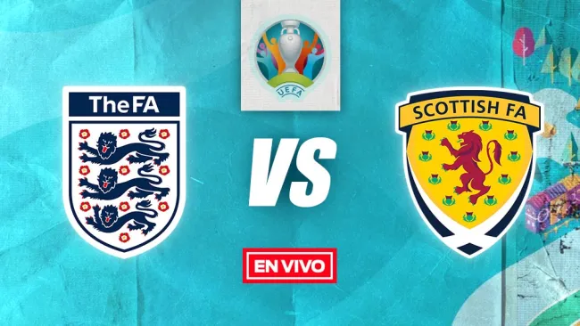 EN VIVO Y EN DIRECTO: Inglaterra vs Escocia Eurocopa Fase de Grupos