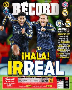 Portada RÉCORD 18 abril 2024