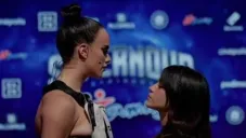 Gala Montes recibe insultos por parte del equipo de Alana Flores en el pesaje