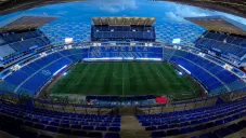 El Estadio Cuauhtémoc con mal clima de cara al encuentro