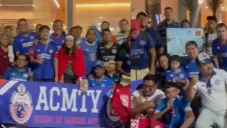 Así fue el recibimiento especial