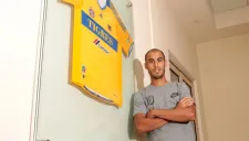 Pizarro posa para una sesión de fotos